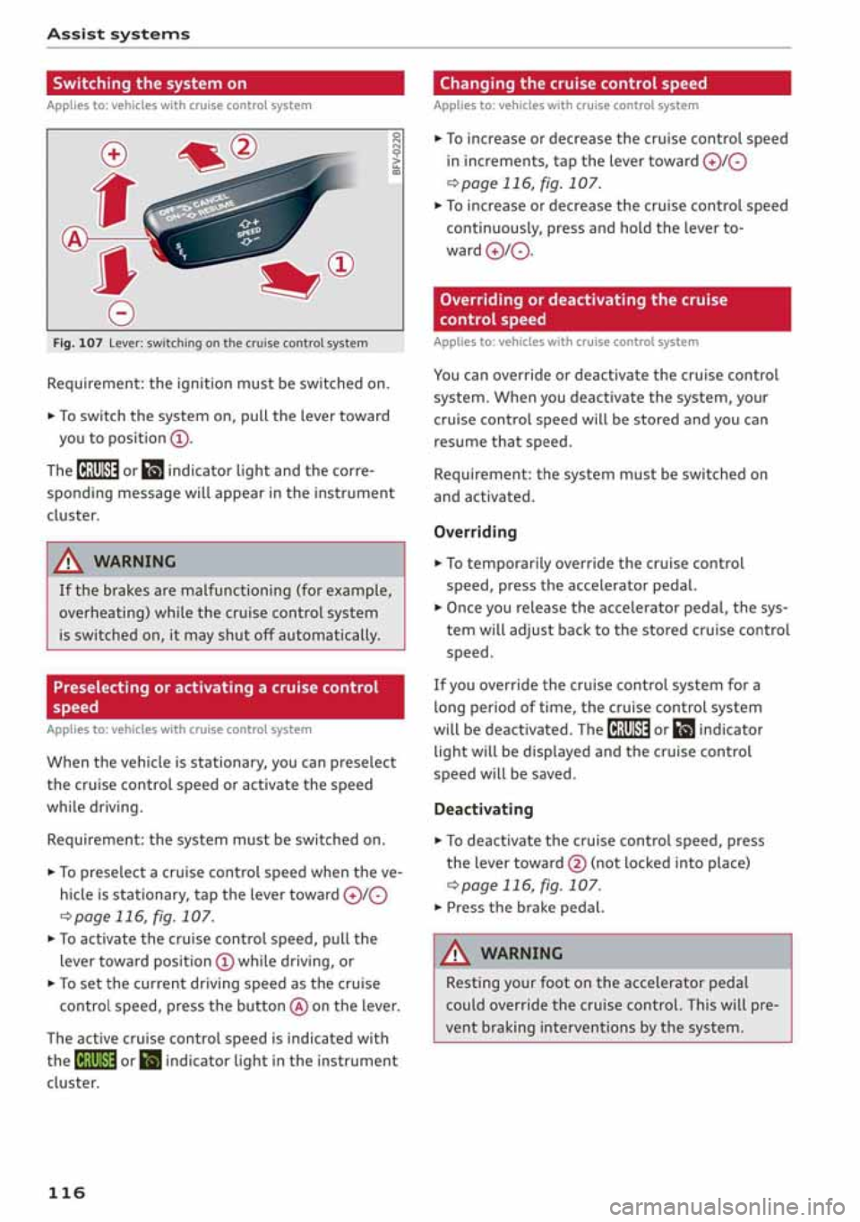 AUDI A3 SEDAN 2020  Owners Manual 