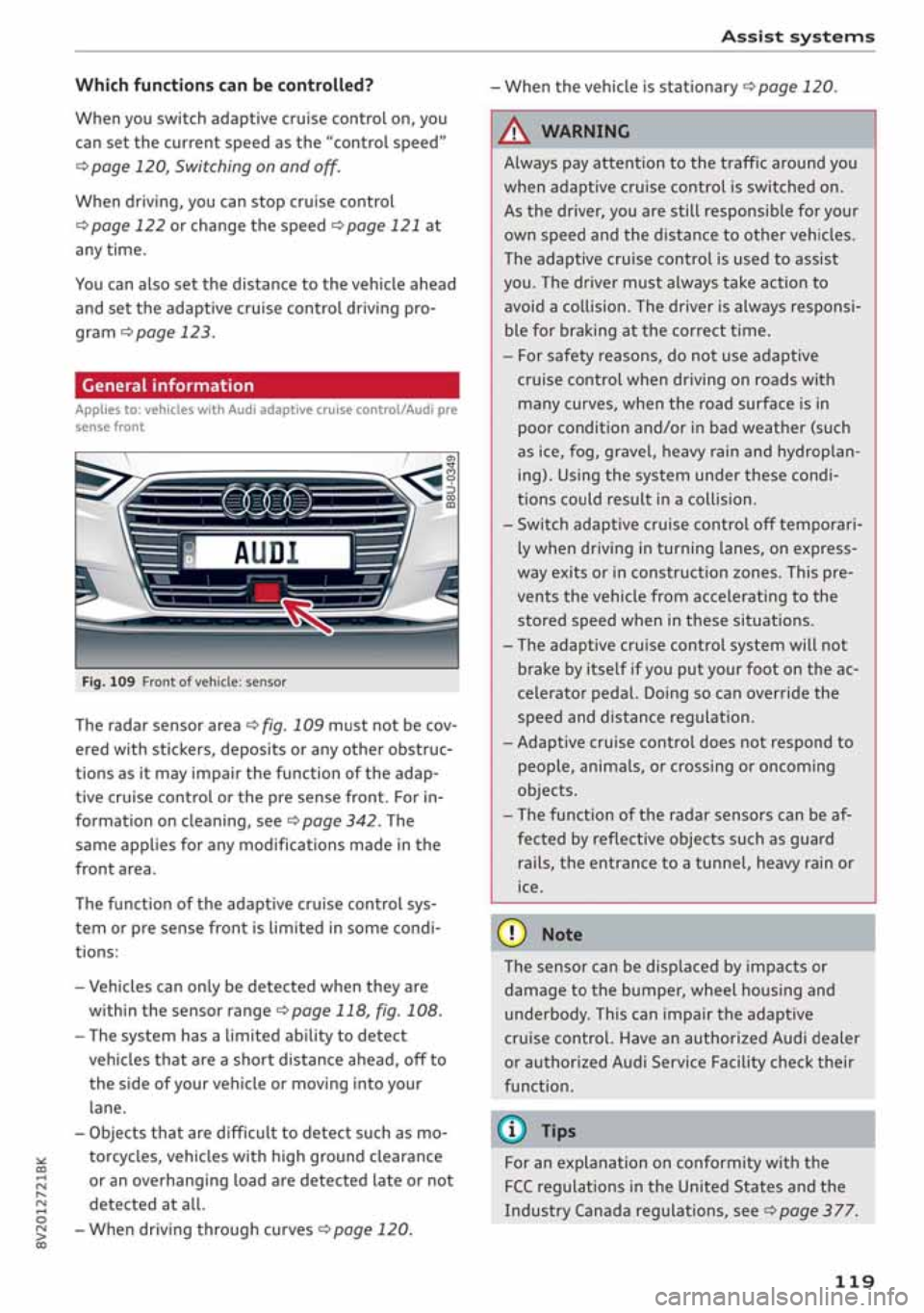 AUDI A3 SEDAN 2020  Owners Manual 