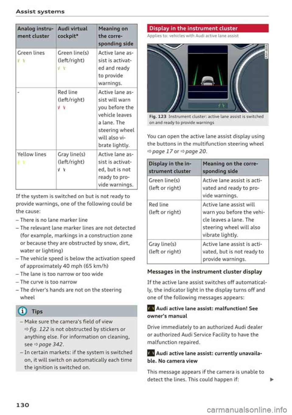 AUDI A3 SEDAN 2020  Owners Manual 