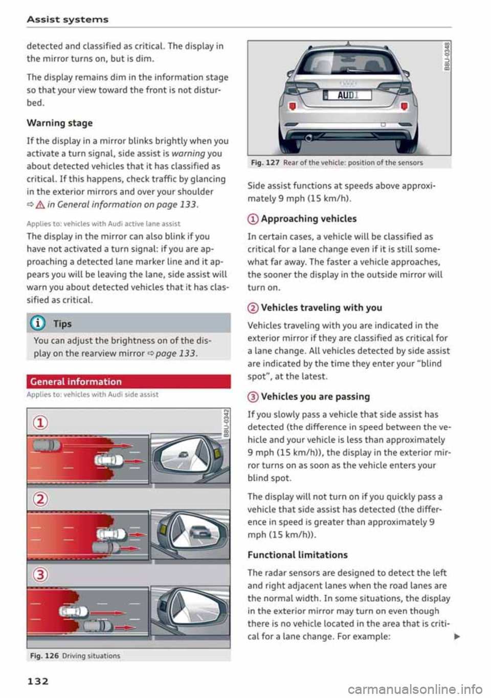 AUDI A3 SEDAN 2020  Owners Manual 