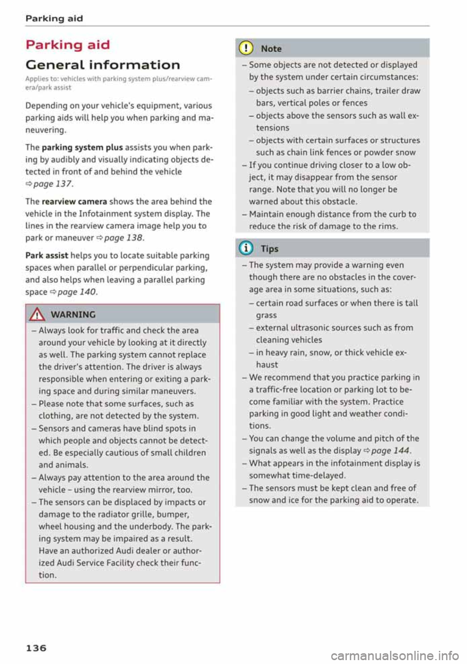 AUDI A3 SEDAN 2020  Owners Manual 