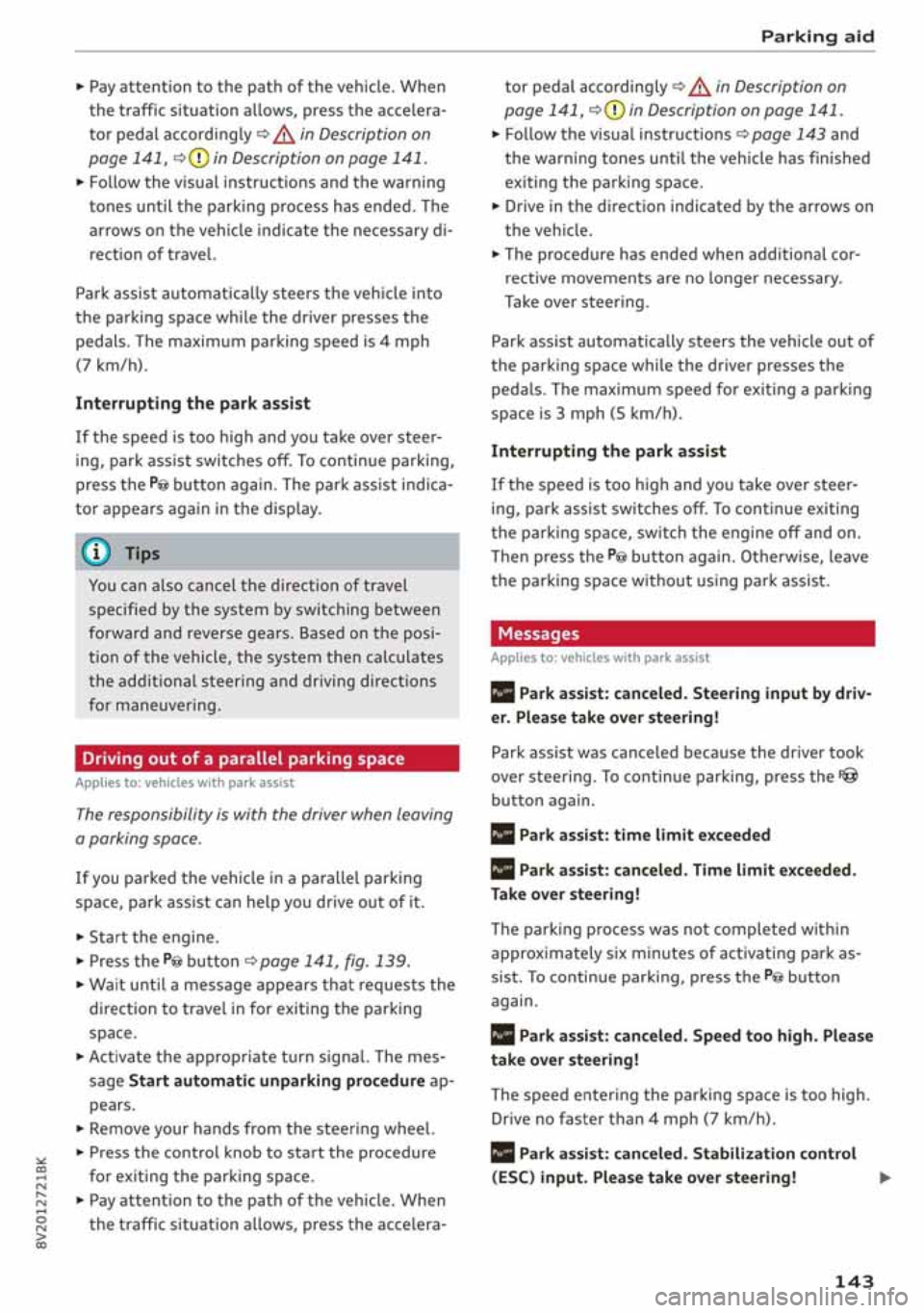 AUDI A3 SEDAN 2020  Owners Manual 