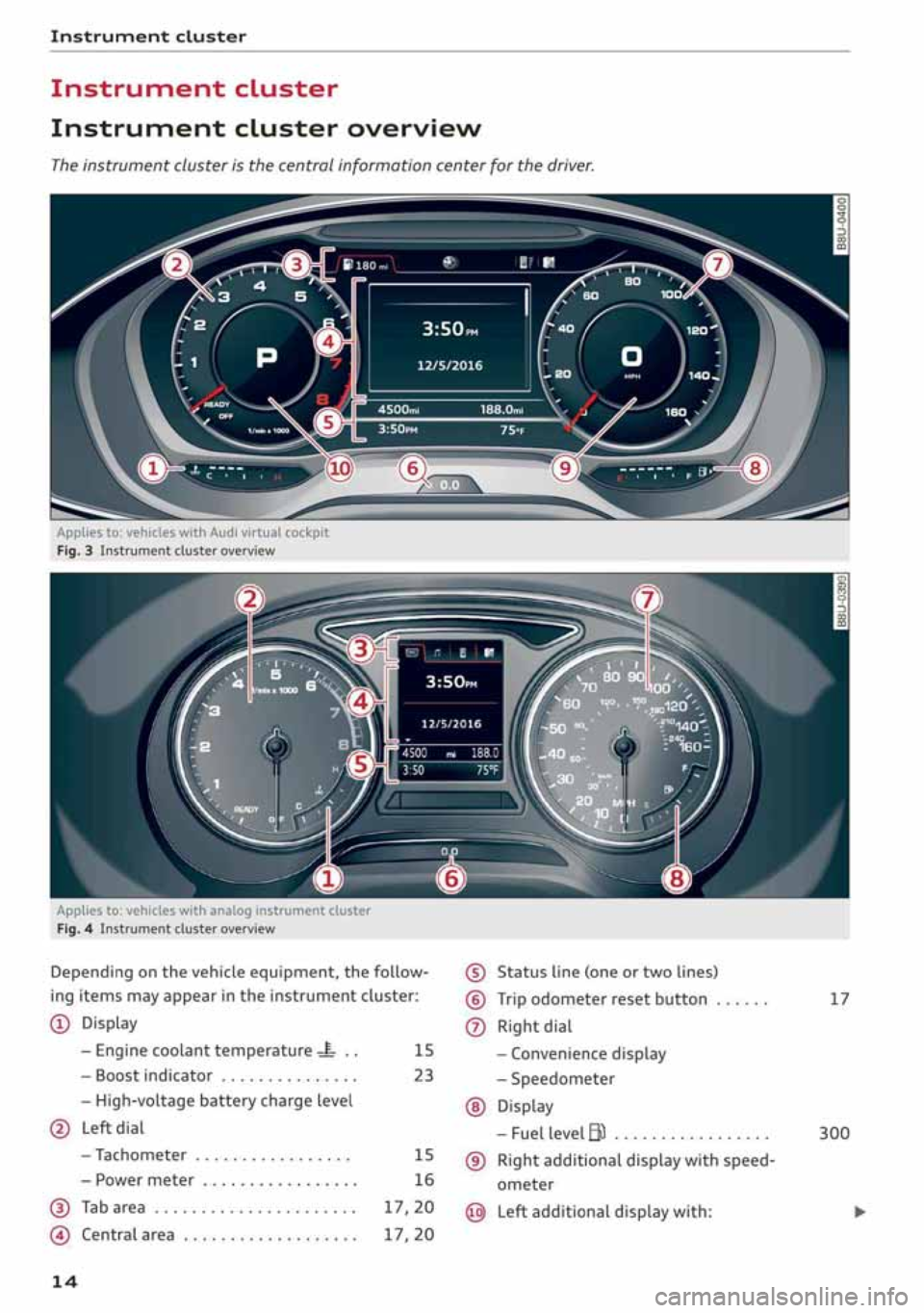 AUDI A3 SEDAN 2020  Owners Manual 