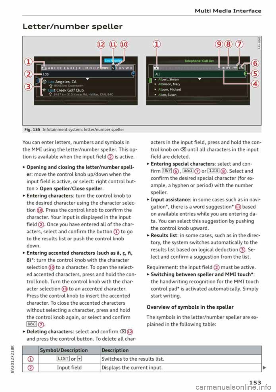AUDI A3 SEDAN 2020  Owners Manual 
