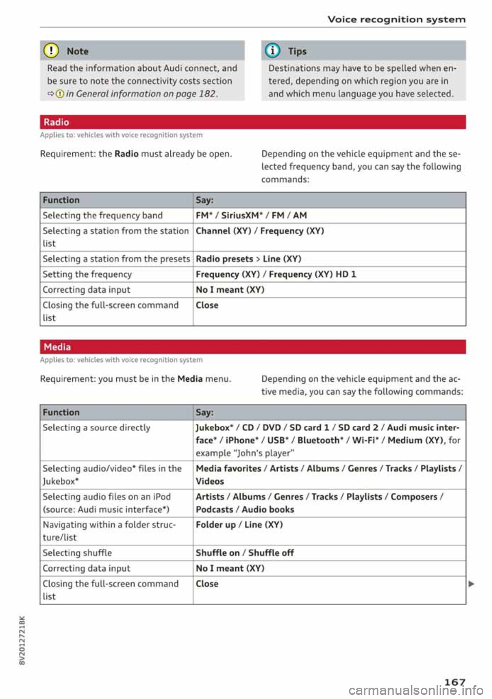 AUDI A3 SEDAN 2020  Owners Manual 