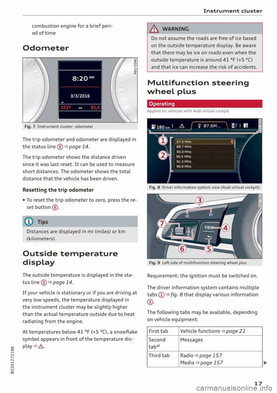 AUDI A3 SEDAN 2020  Owners Manual 