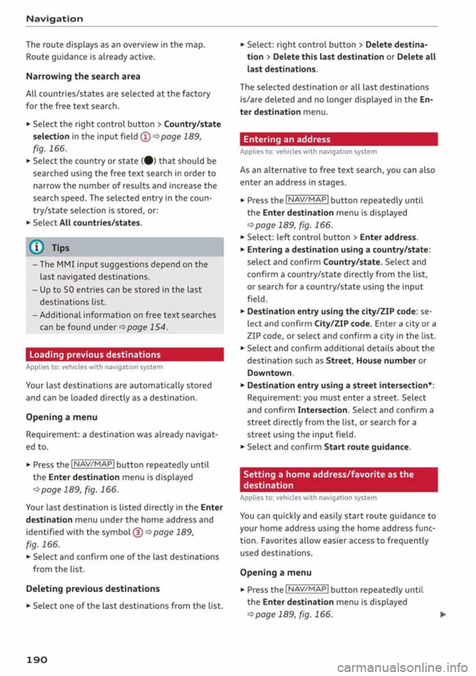 AUDI A3 SEDAN 2020  Owners Manual 