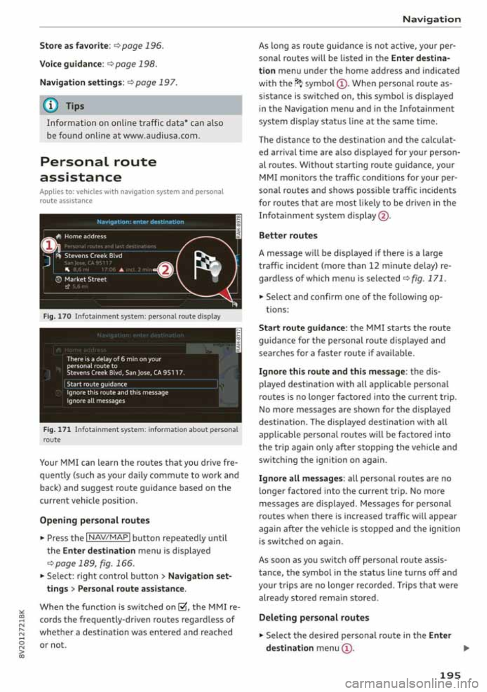 AUDI A3 SEDAN 2020  Owners Manual 
