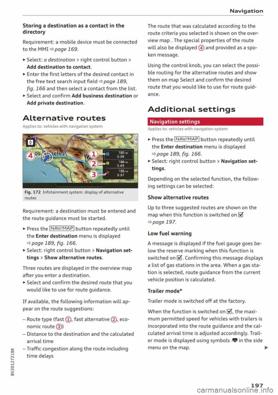 AUDI A3 SEDAN 2020  Owners Manual 