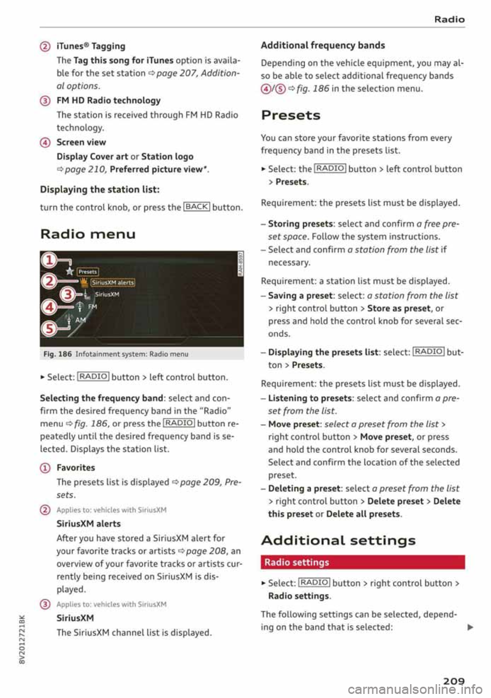 AUDI A3 SEDAN 2020  Owners Manual 