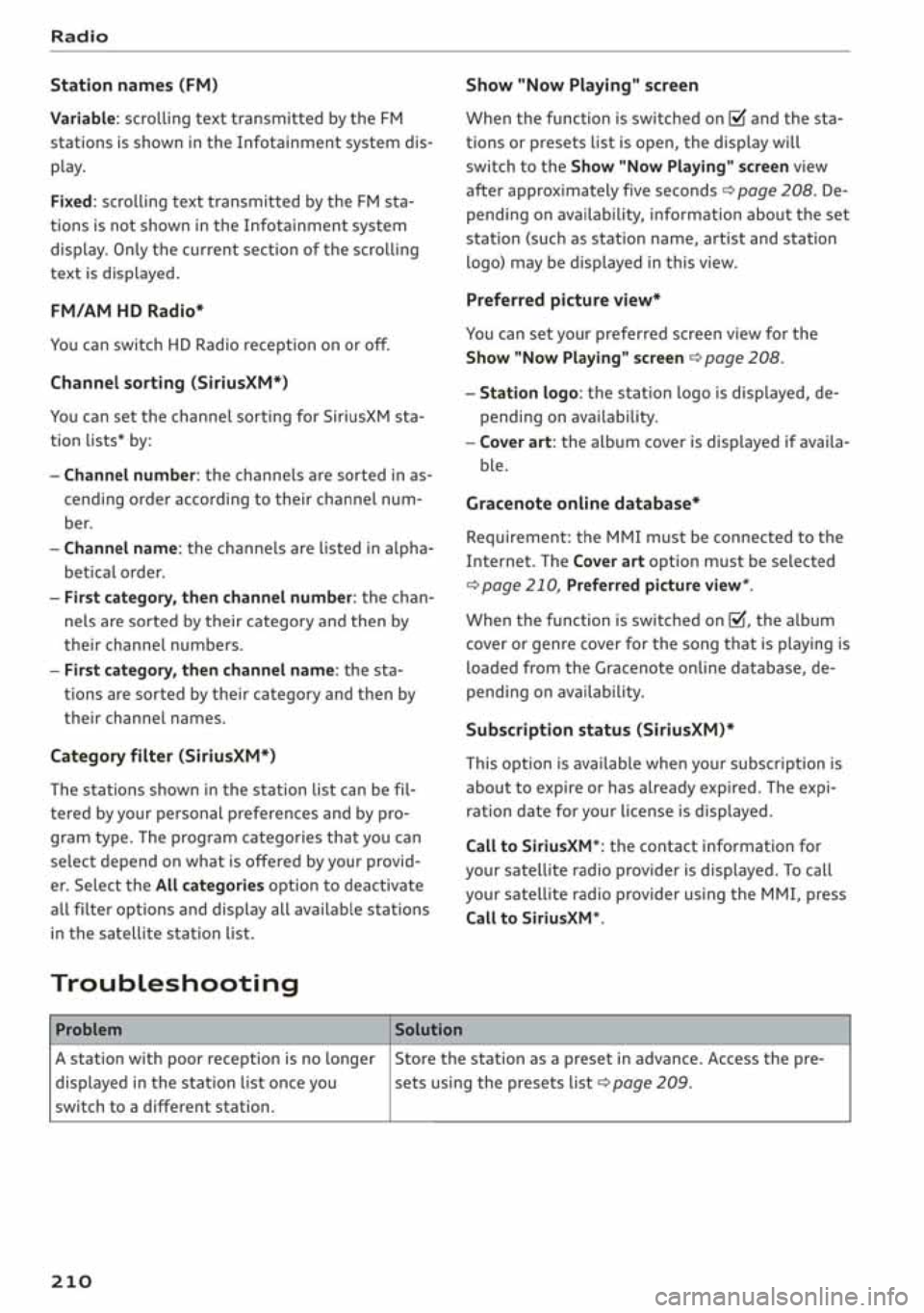 AUDI A3 SEDAN 2020  Owners Manual 