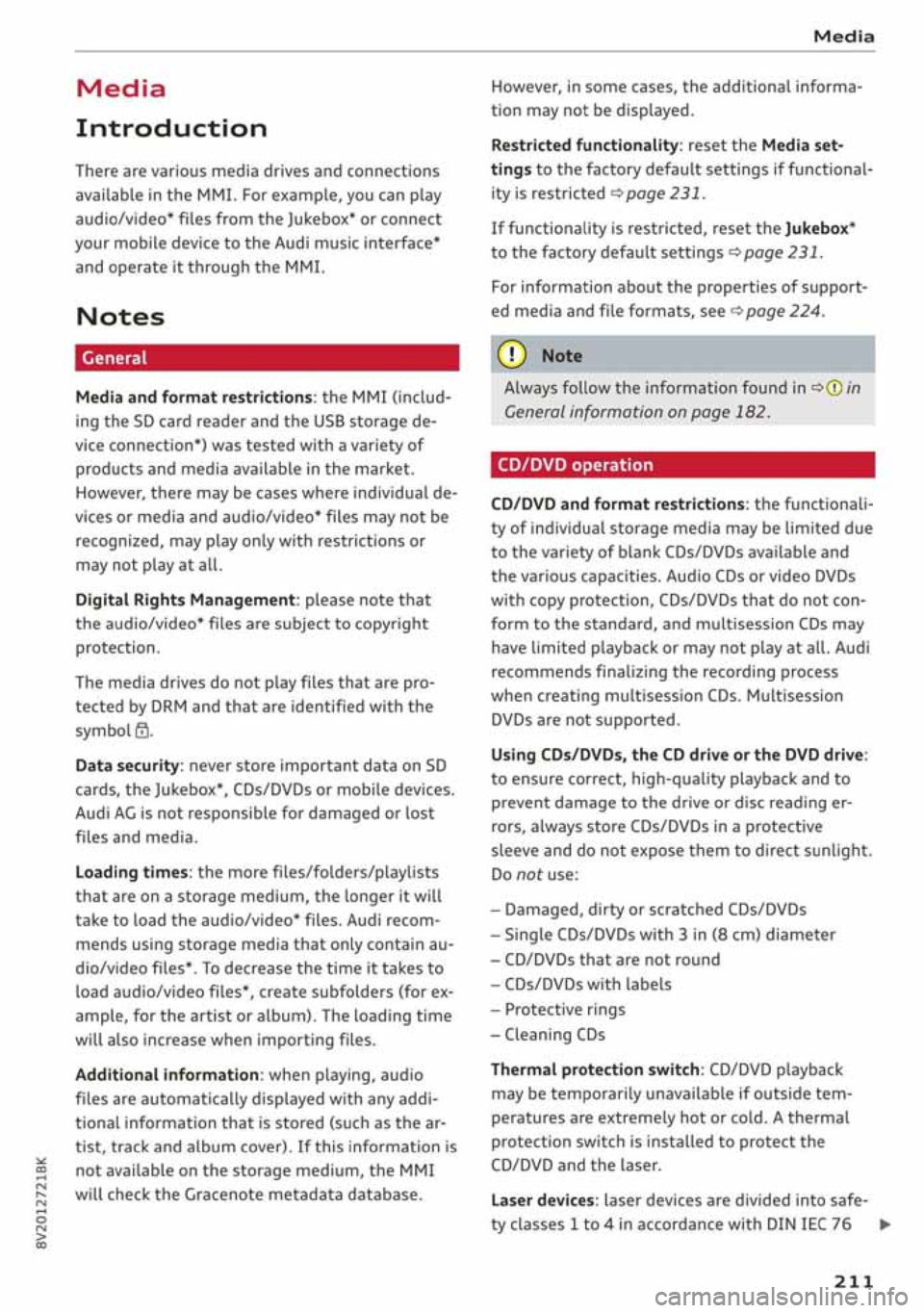 AUDI A3 SEDAN 2020  Owners Manual 