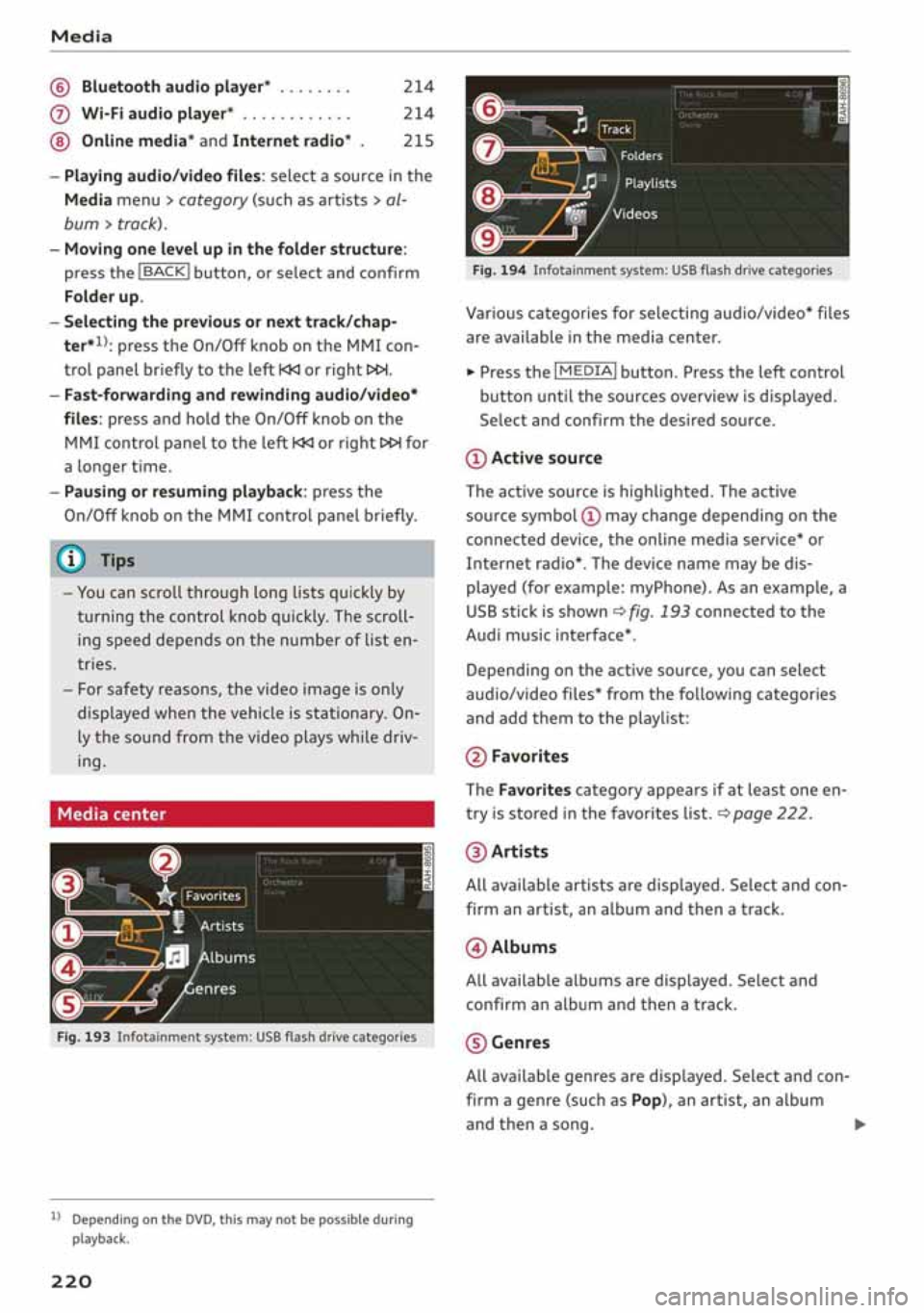 AUDI A3 SEDAN 2020  Owners Manual 