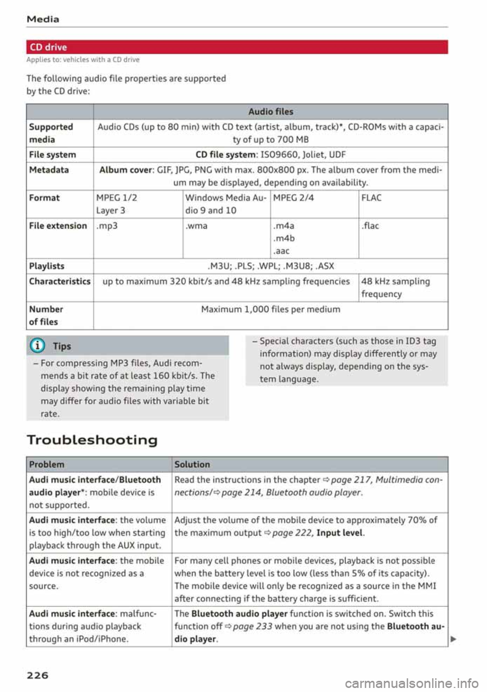 AUDI A3 SEDAN 2020  Owners Manual 