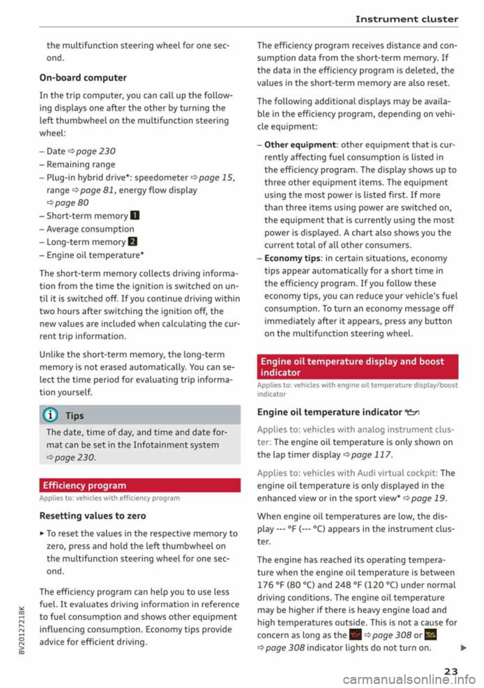 AUDI A3 SEDAN 2020  Owners Manual 