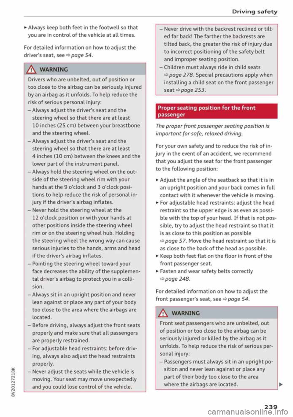 AUDI A3 SEDAN 2020  Owners Manual 