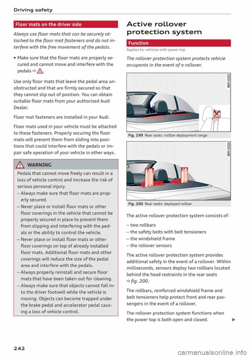 AUDI A3 SEDAN 2020  Owners Manual 
