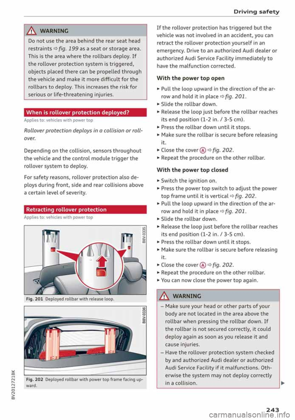 AUDI A3 SEDAN 2020  Owners Manual 