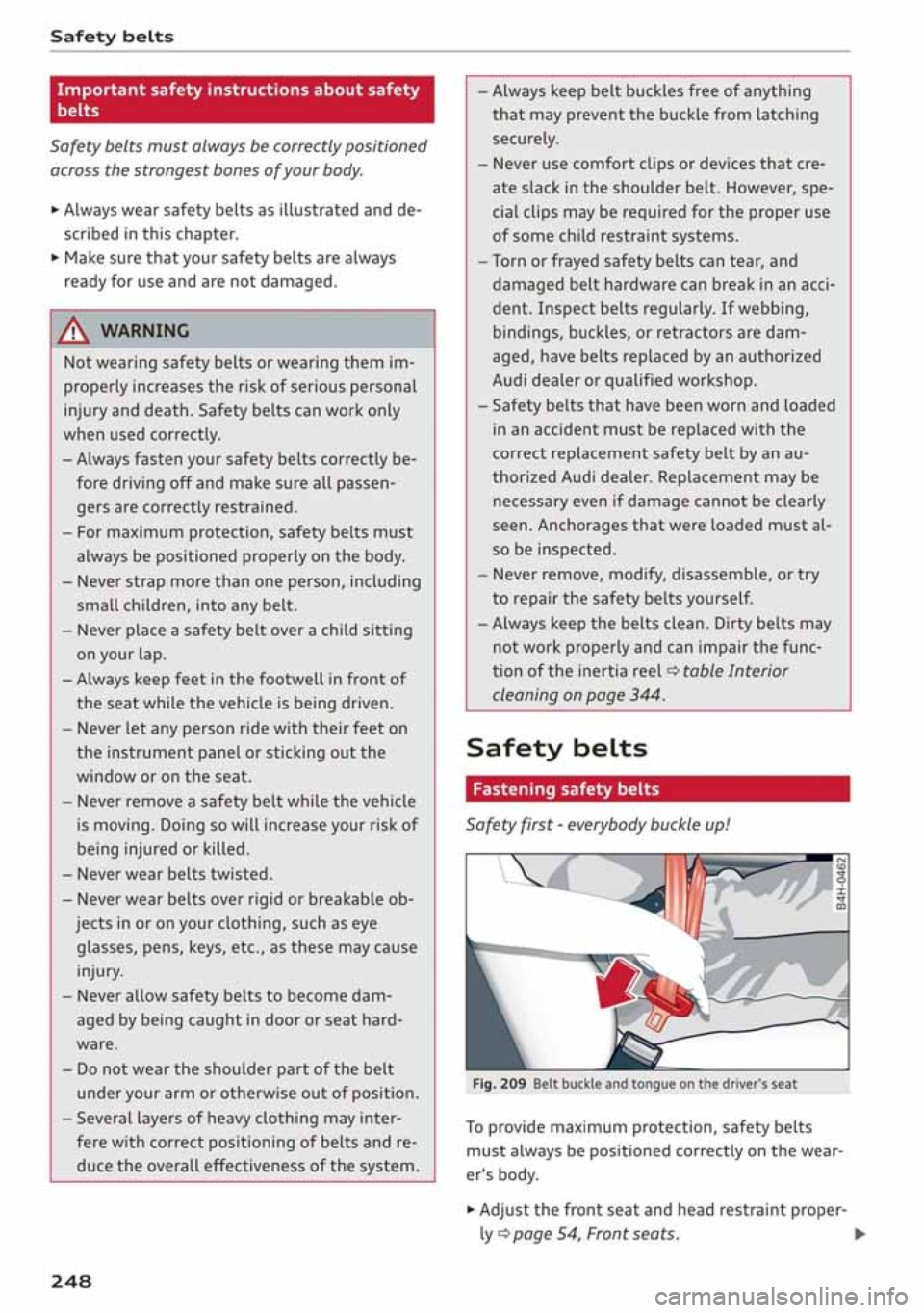 AUDI A3 SEDAN 2020  Owners Manual 