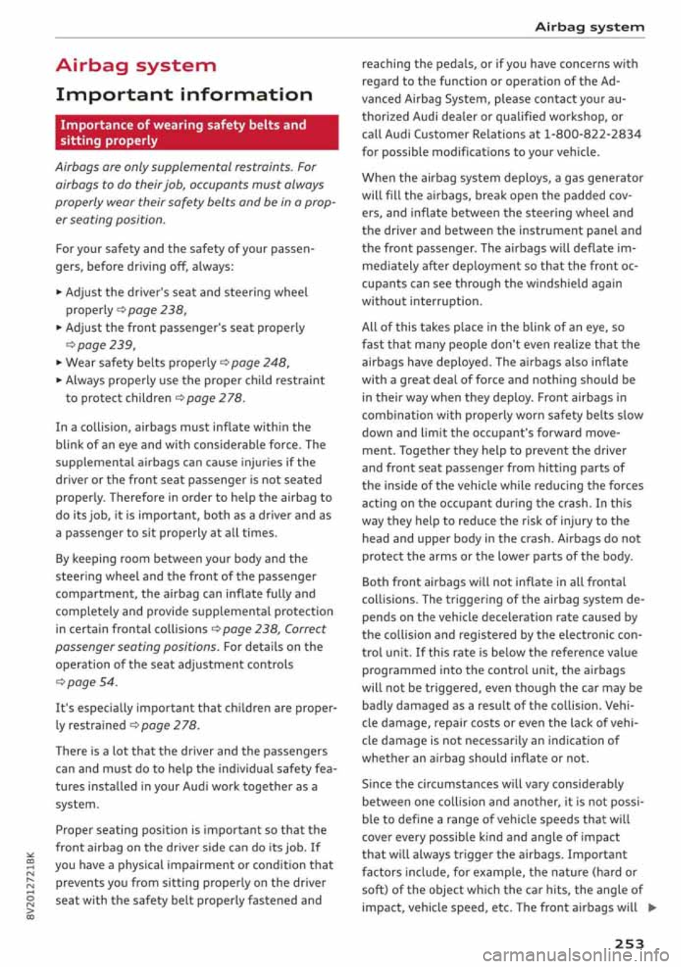 AUDI A3 SEDAN 2020  Owners Manual 