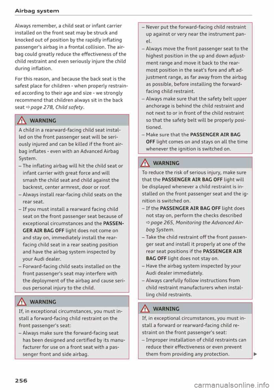 AUDI A3 SEDAN 2020  Owners Manual 