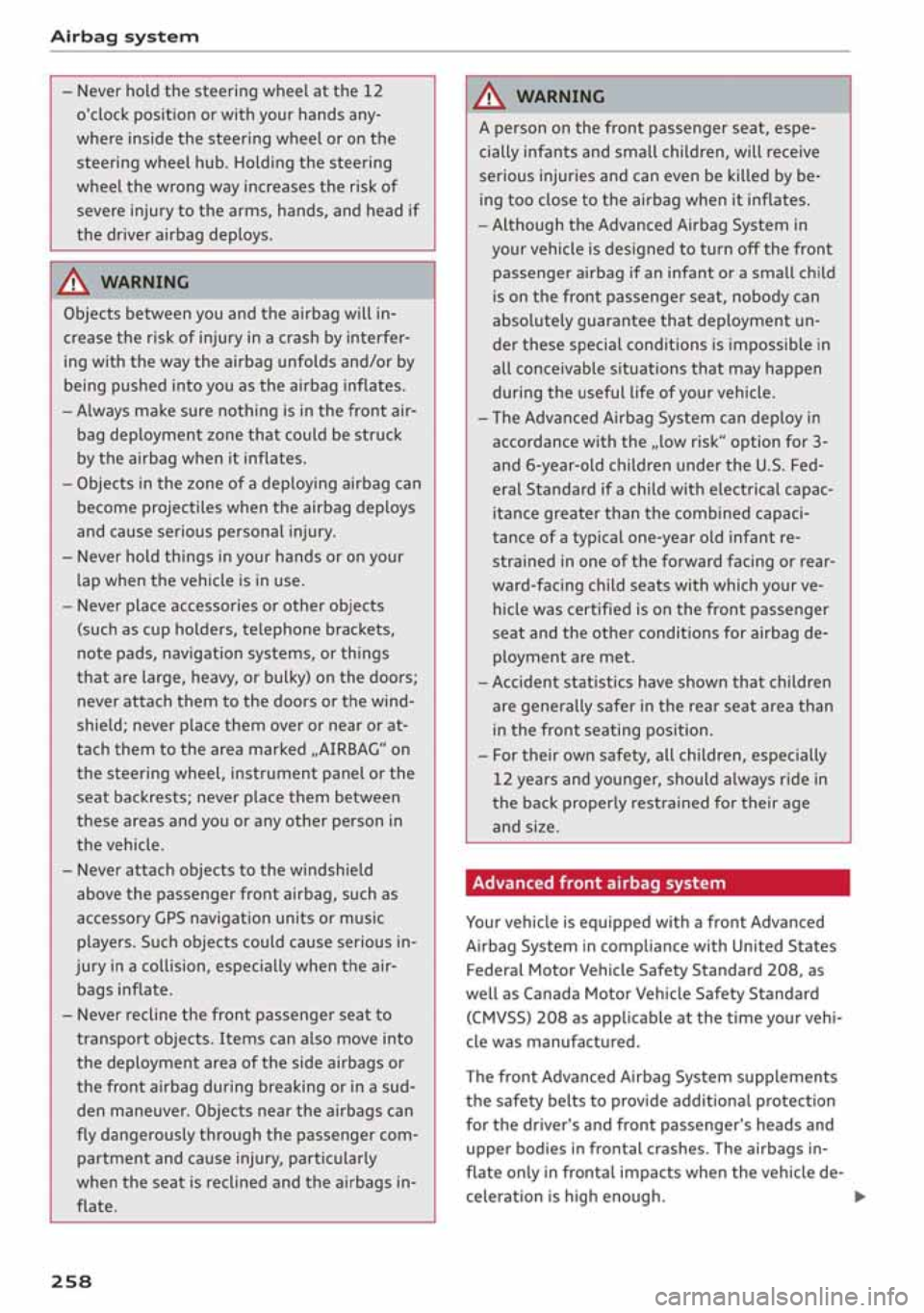 AUDI A3 SEDAN 2020  Owners Manual 