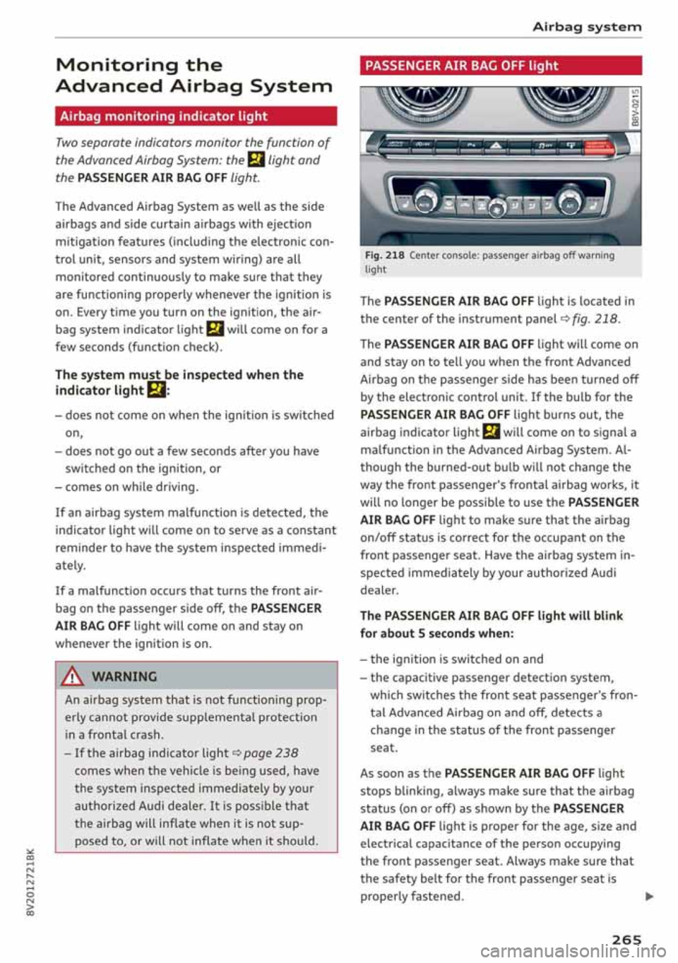 AUDI A3 SEDAN 2020  Owners Manual 
