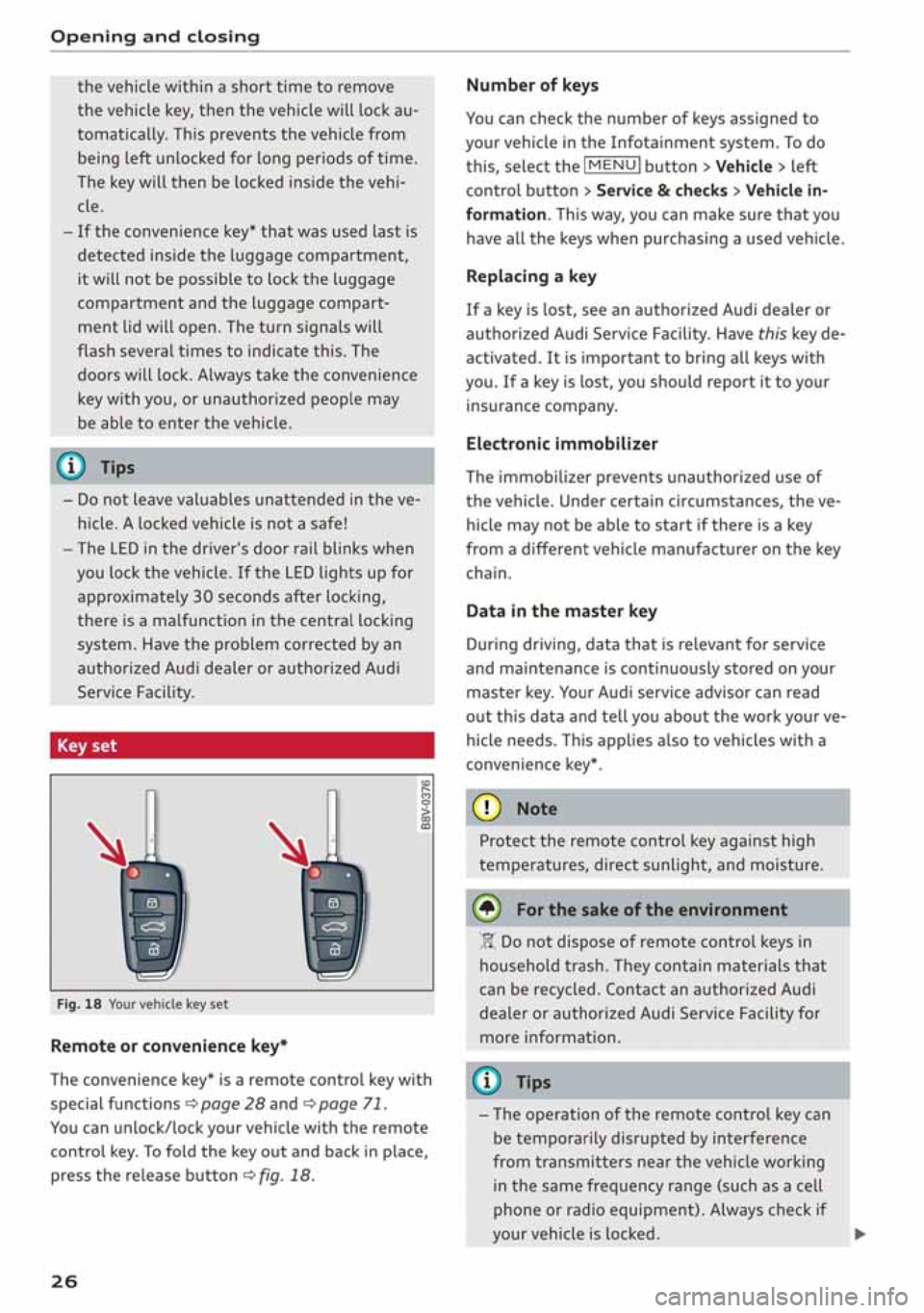 AUDI A3 SEDAN 2020  Owners Manual 