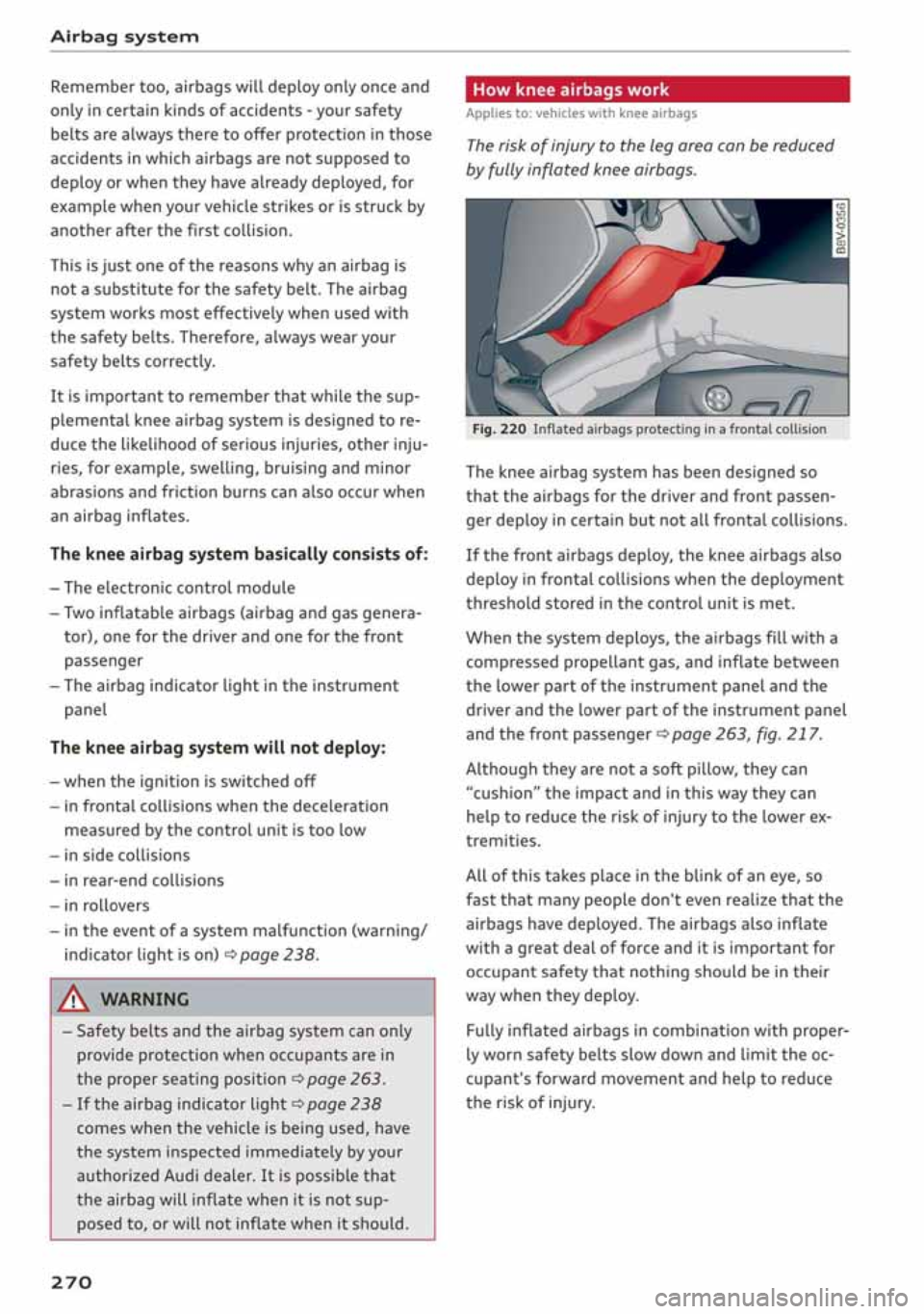 AUDI A3 SEDAN 2020  Owners Manual 