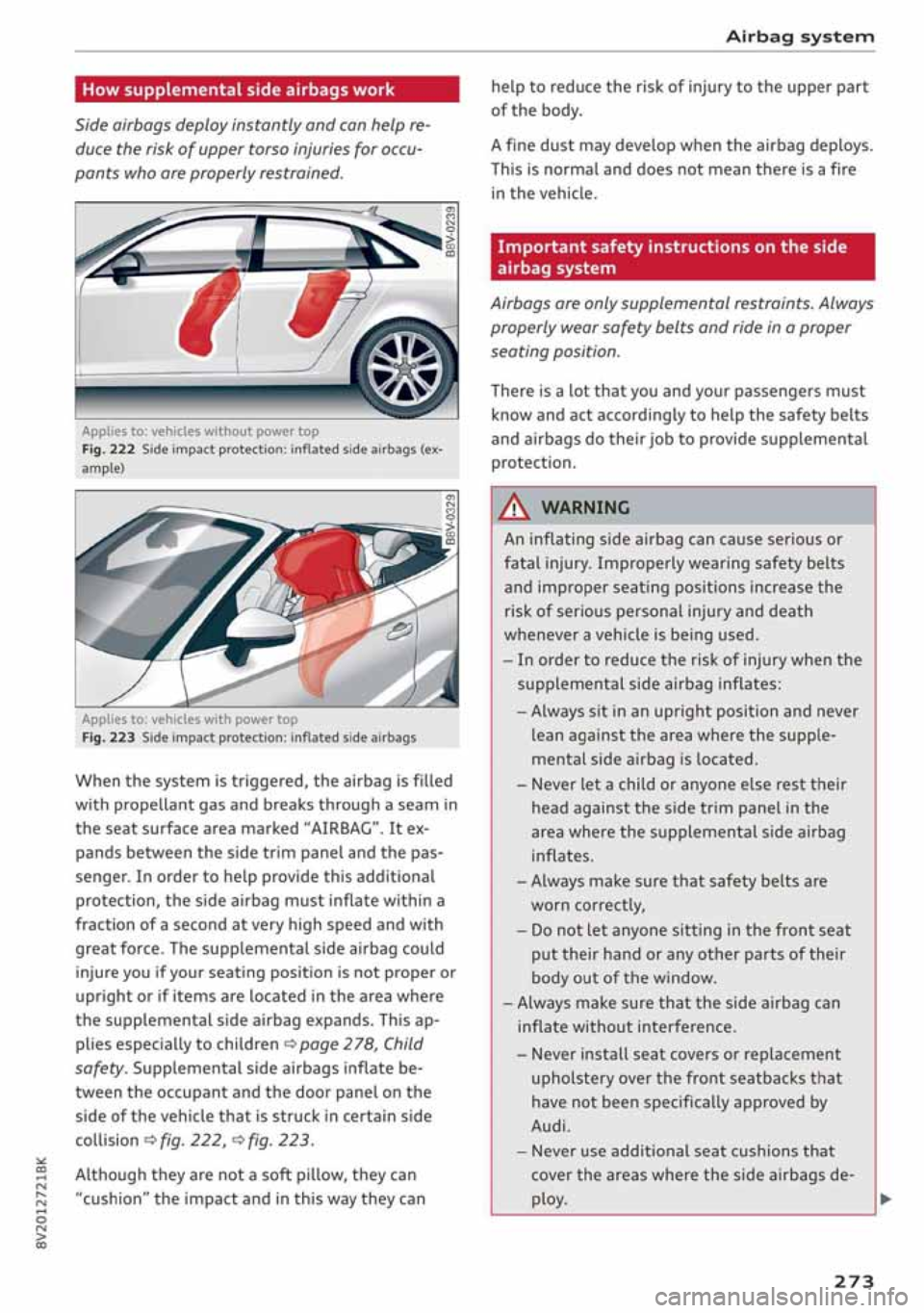 AUDI A3 SEDAN 2020  Owners Manual 