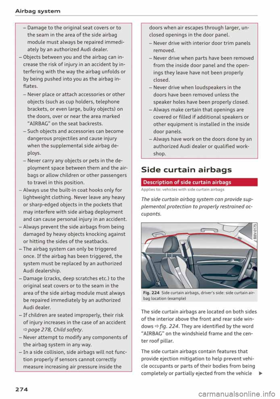 AUDI A3 SEDAN 2020  Owners Manual 