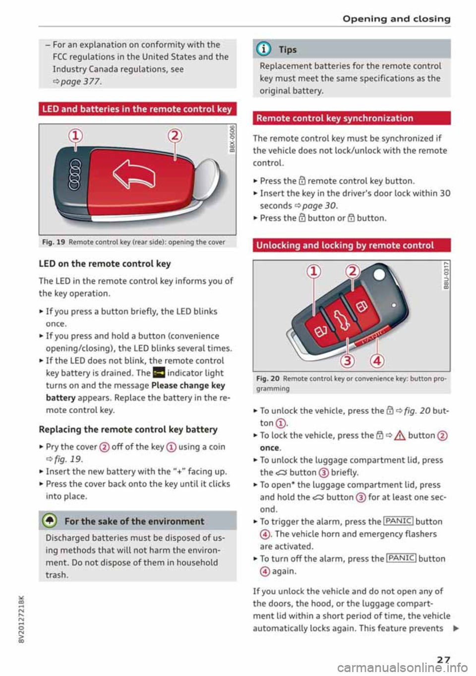 AUDI A3 SEDAN 2020  Owners Manual 