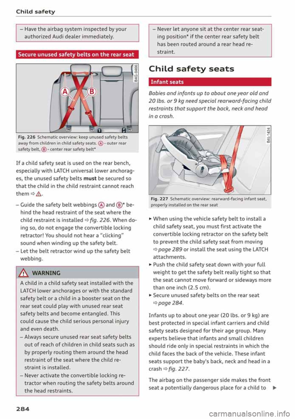 AUDI A3 SEDAN 2020  Owners Manual 