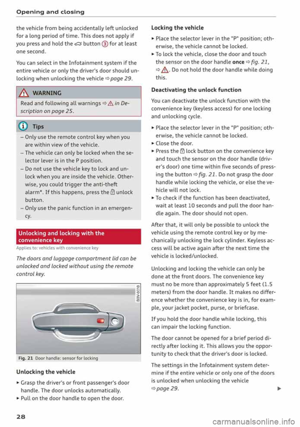 AUDI A3 SEDAN 2020  Owners Manual 