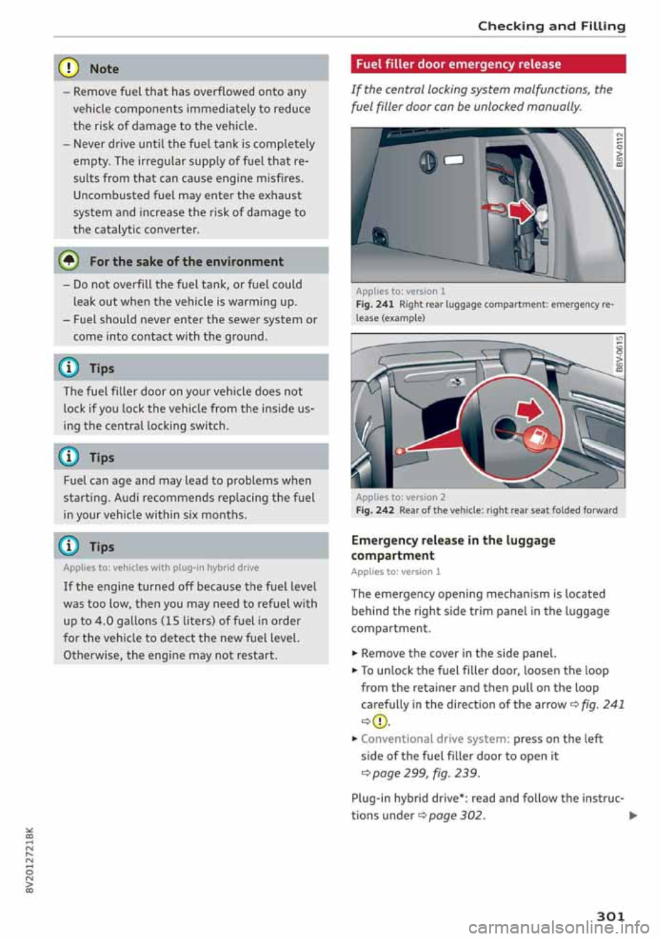 AUDI A3 SEDAN 2020  Owners Manual 