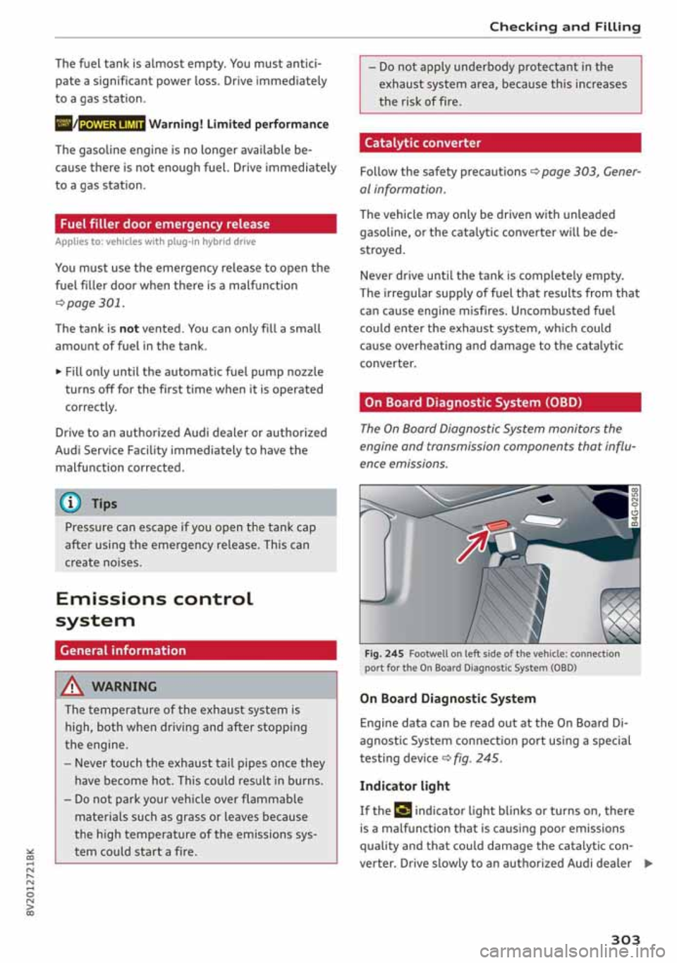 AUDI A3 SEDAN 2020  Owners Manual 