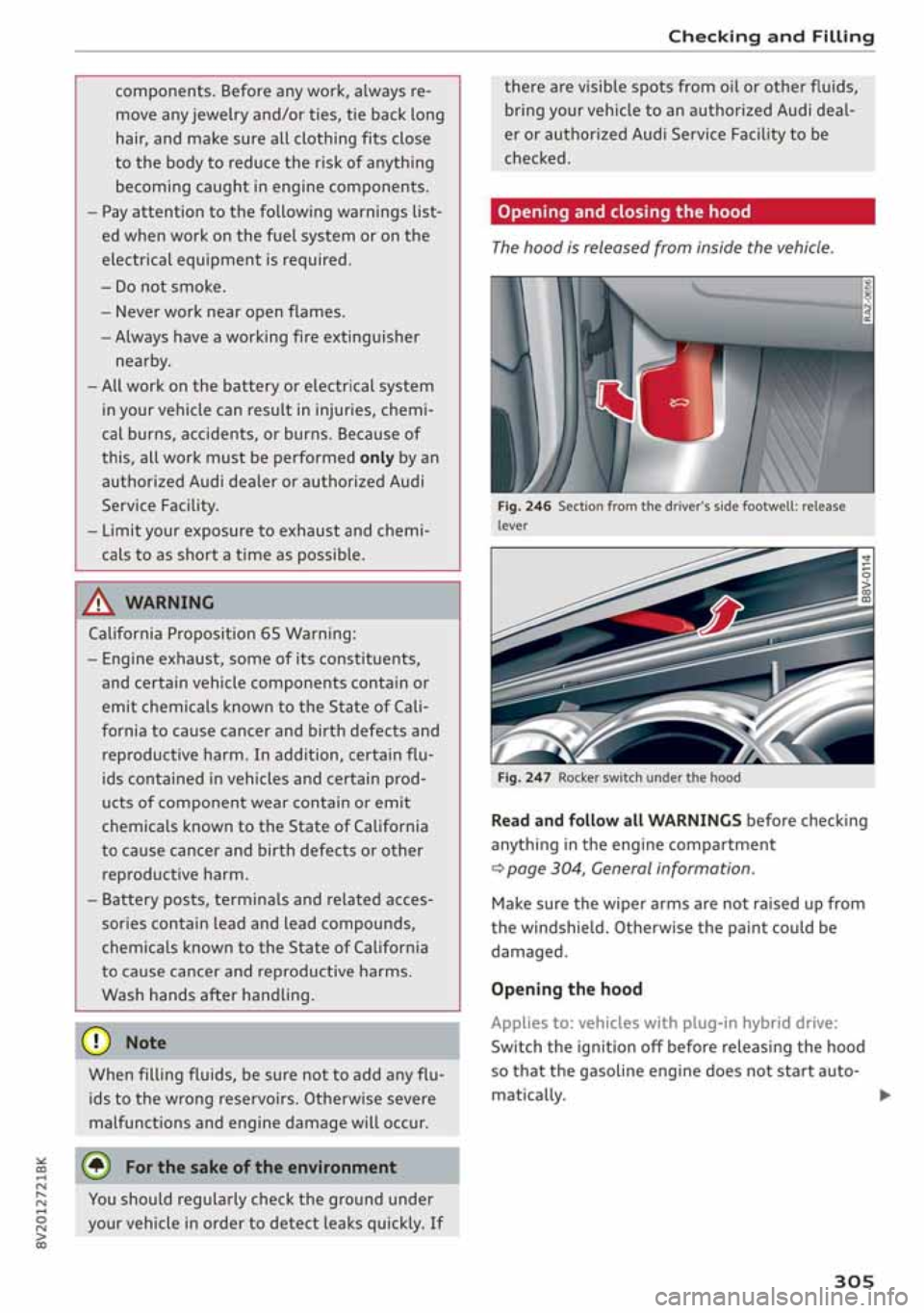 AUDI A3 SEDAN 2020  Owners Manual 