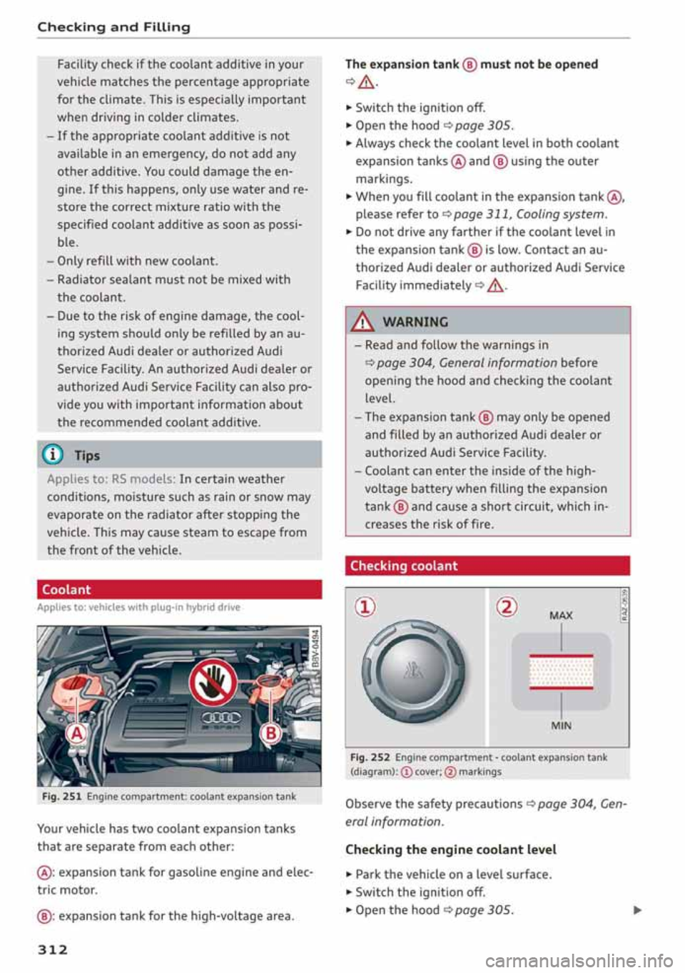 AUDI A3 SEDAN 2020  Owners Manual 