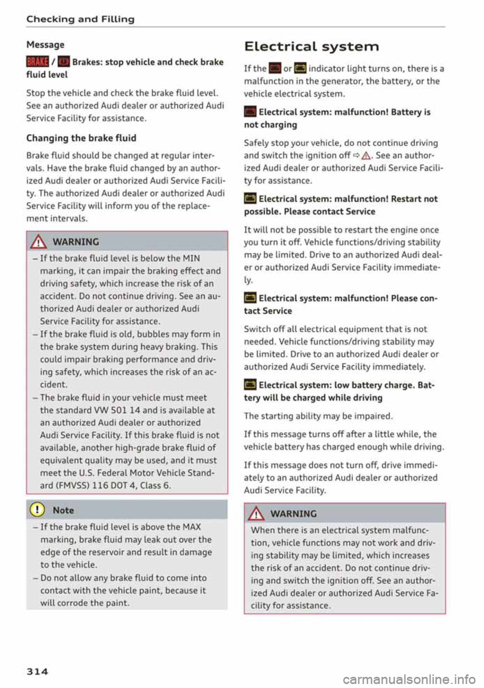 AUDI A3 SEDAN 2020  Owners Manual 