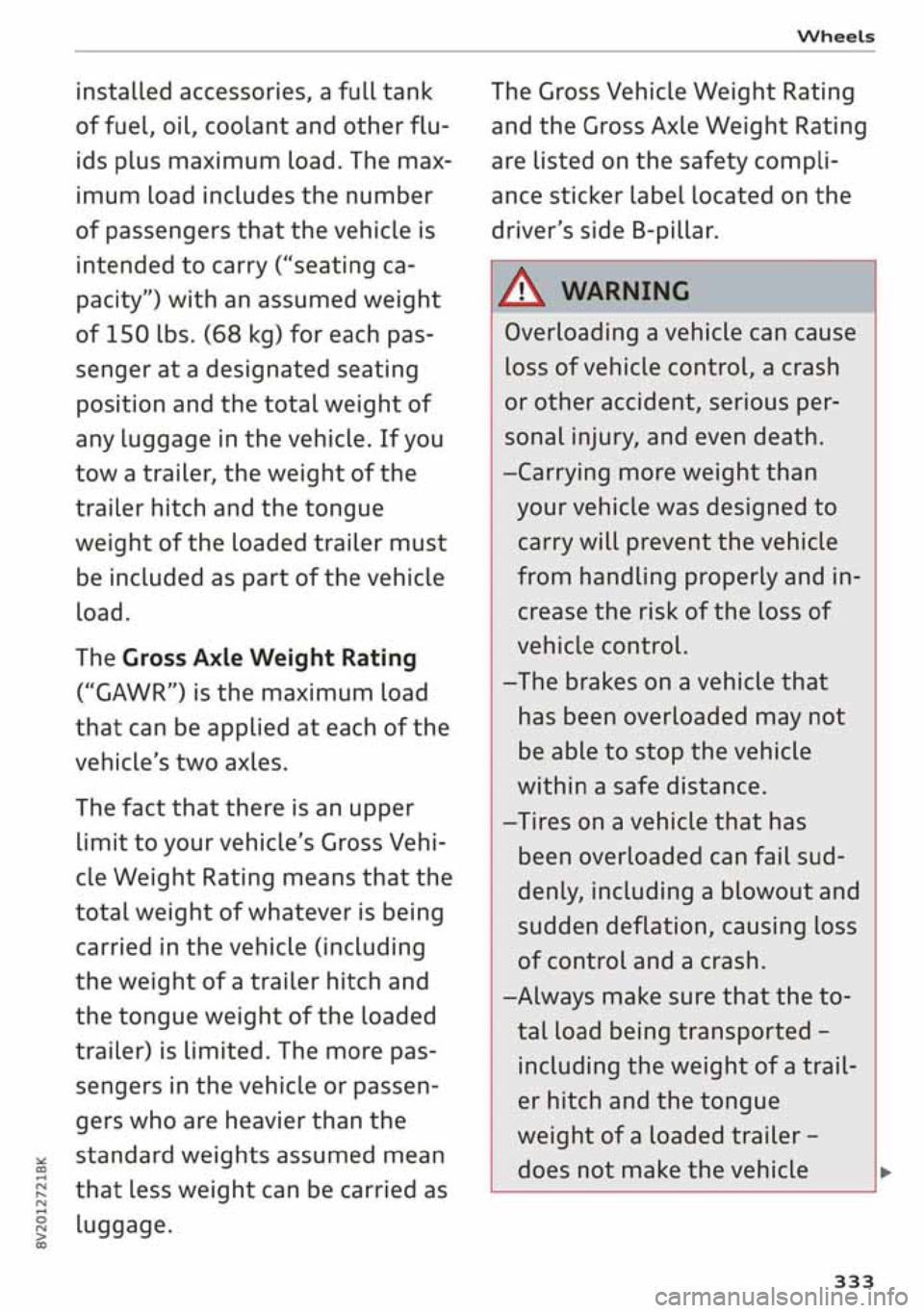 AUDI A3 SEDAN 2020  Owners Manual 