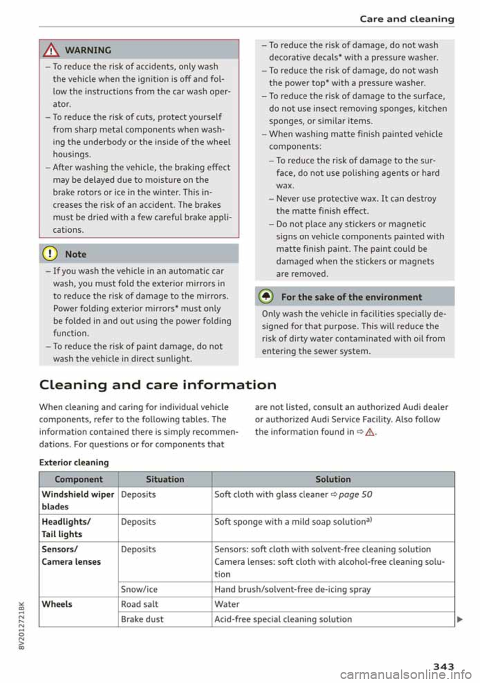 AUDI A3 SEDAN 2020  Owners Manual 