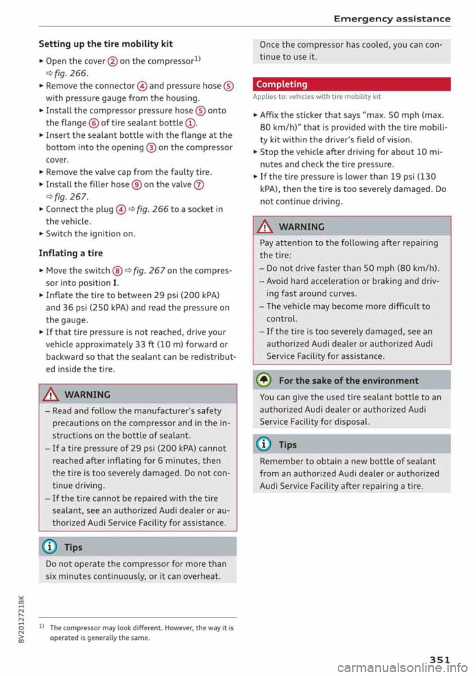 AUDI A3 SEDAN 2020  Owners Manual 