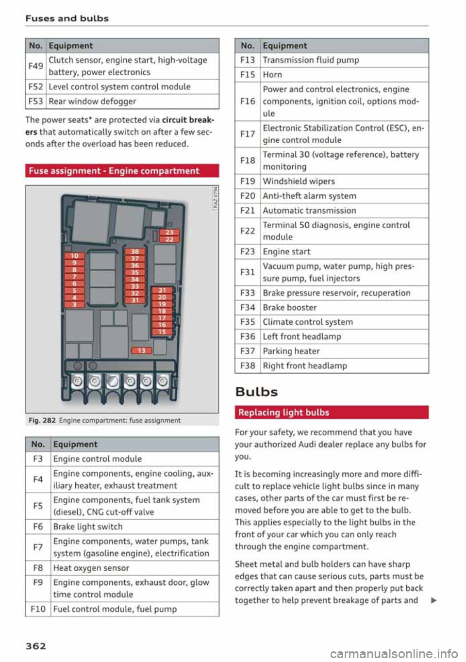 AUDI A3 SEDAN 2020  Owners Manual 