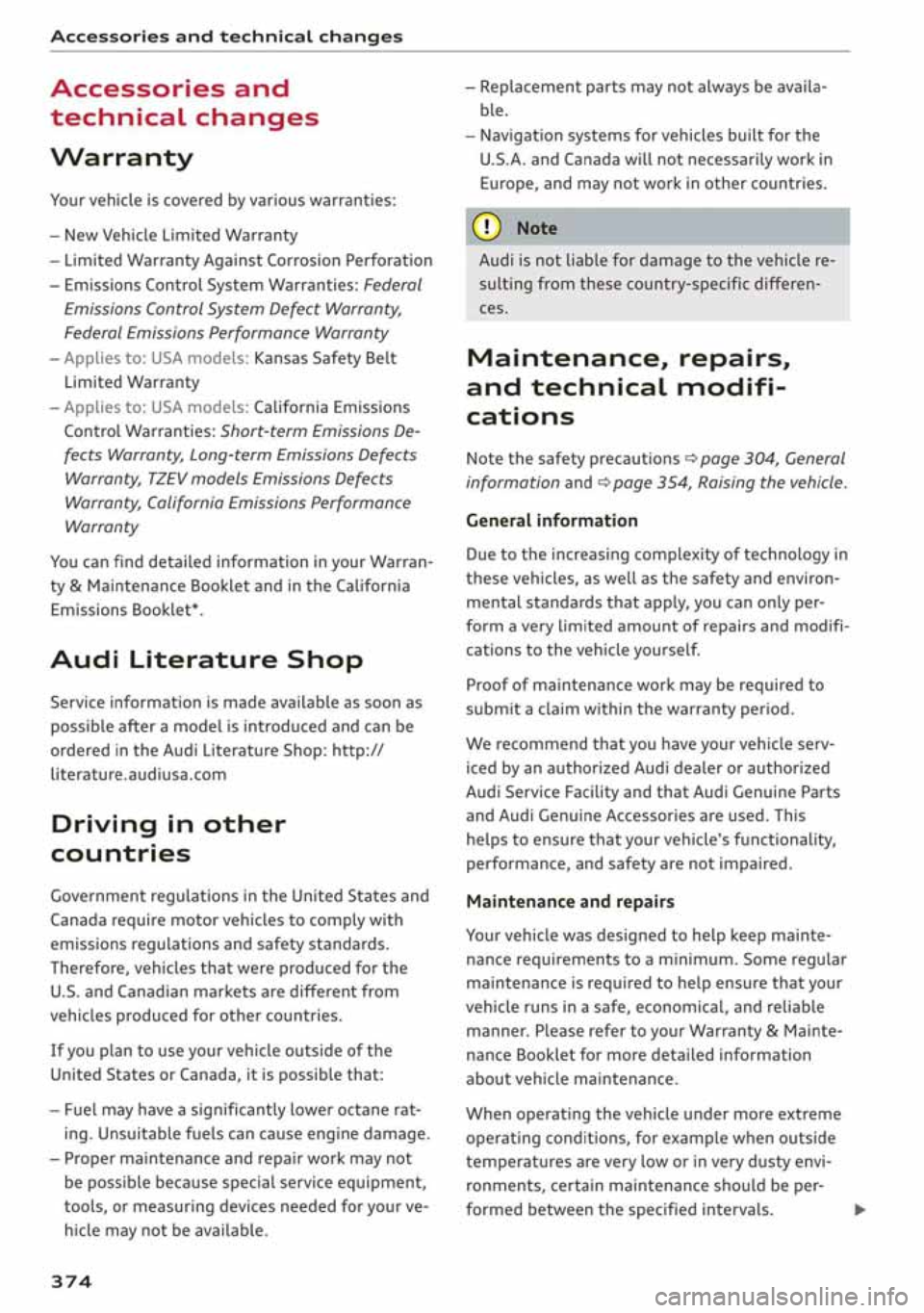 AUDI A3 SEDAN 2020  Owners Manual 