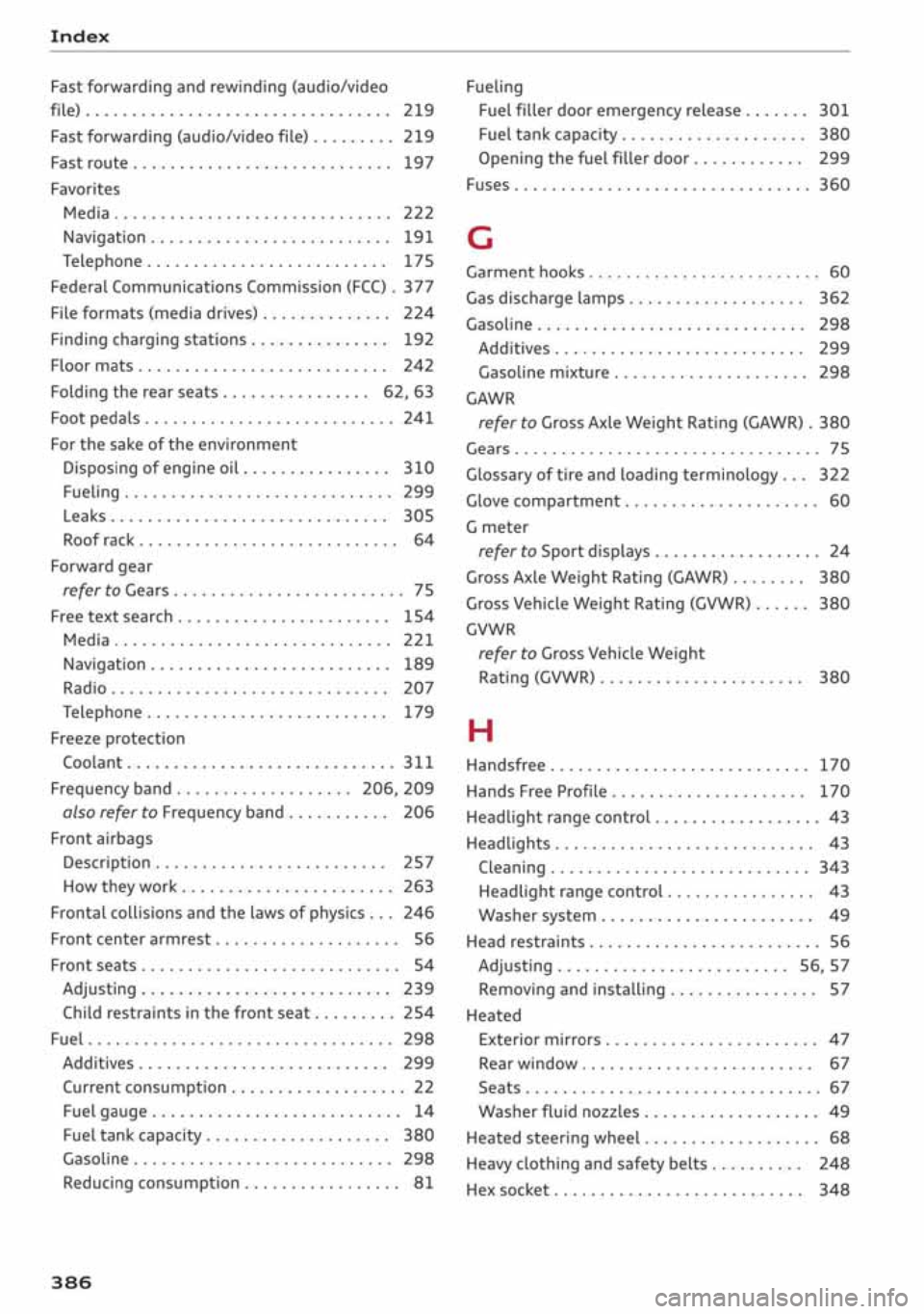 AUDI A3 SEDAN 2020  Owners Manual 