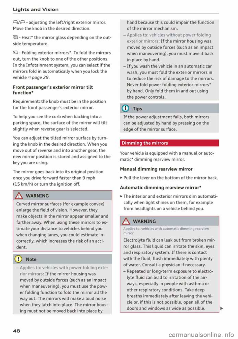 AUDI A3 SEDAN 2020  Owners Manual 