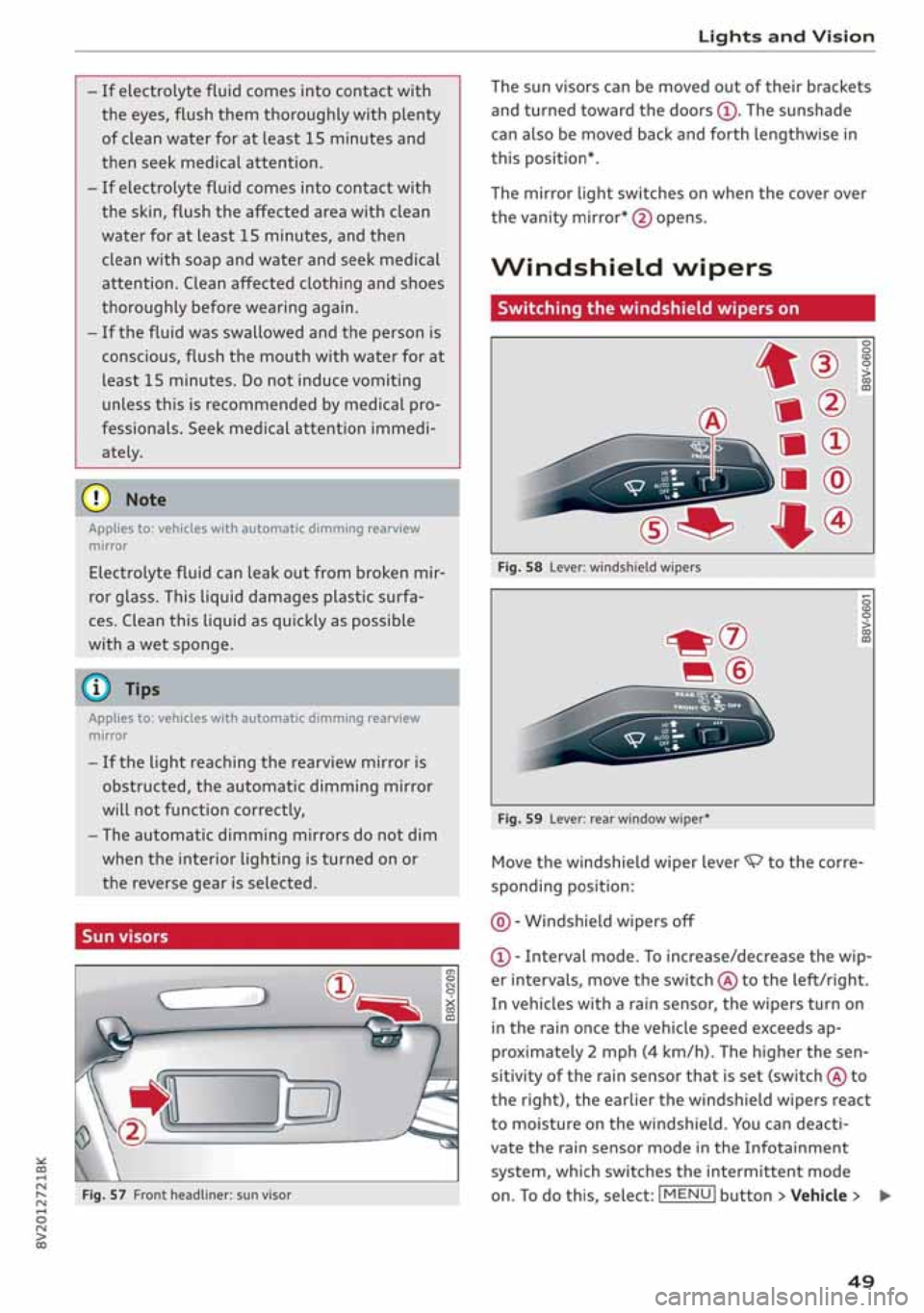 AUDI A3 SEDAN 2020  Owners Manual 