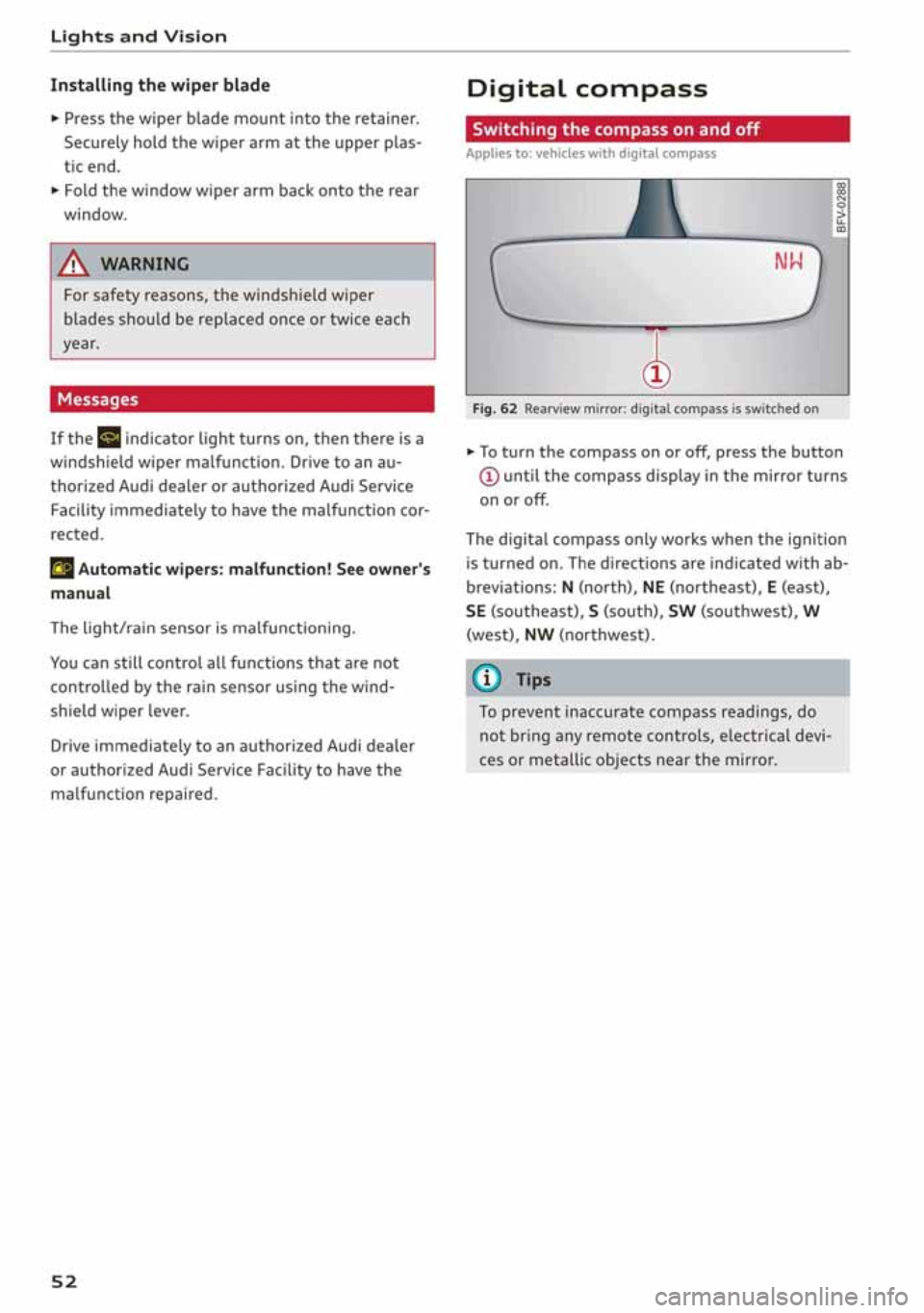 AUDI A3 SEDAN 2020  Owners Manual 