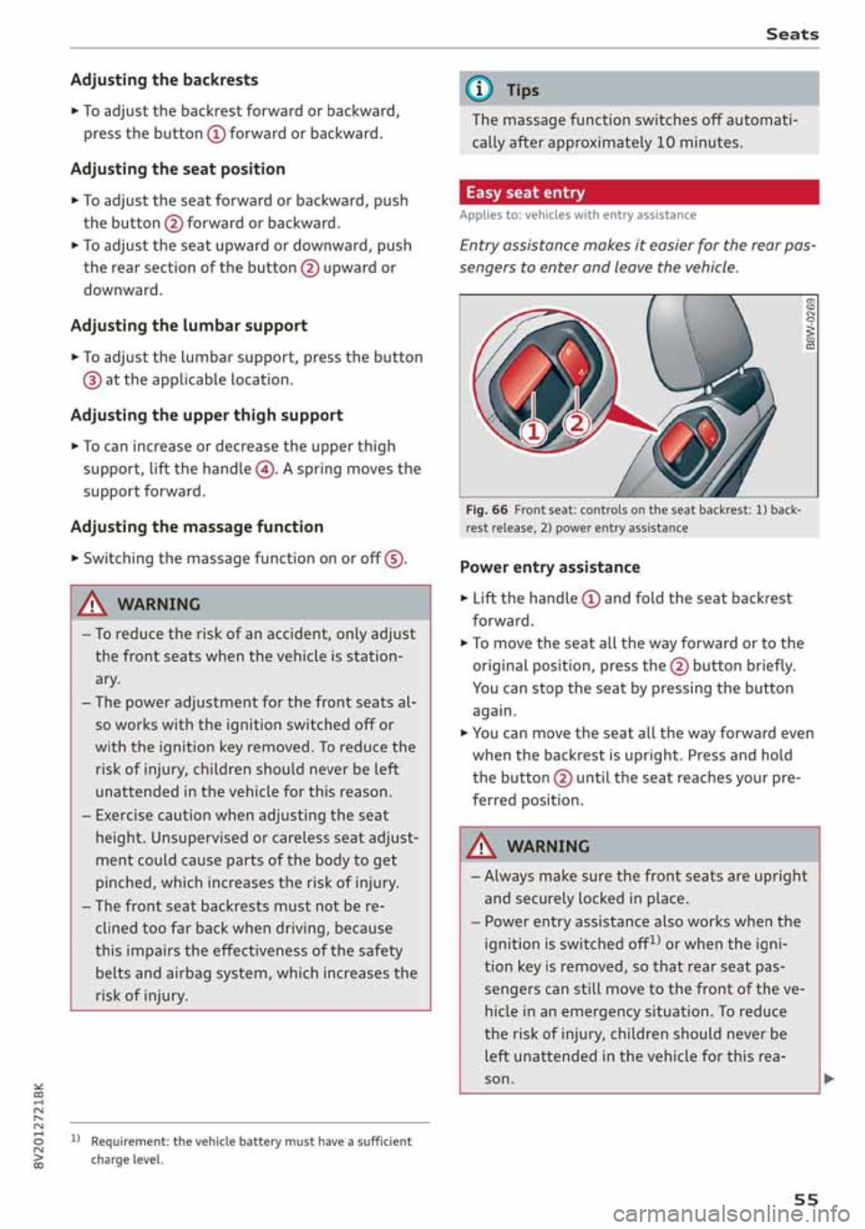 AUDI A3 SEDAN 2020  Owners Manual 
