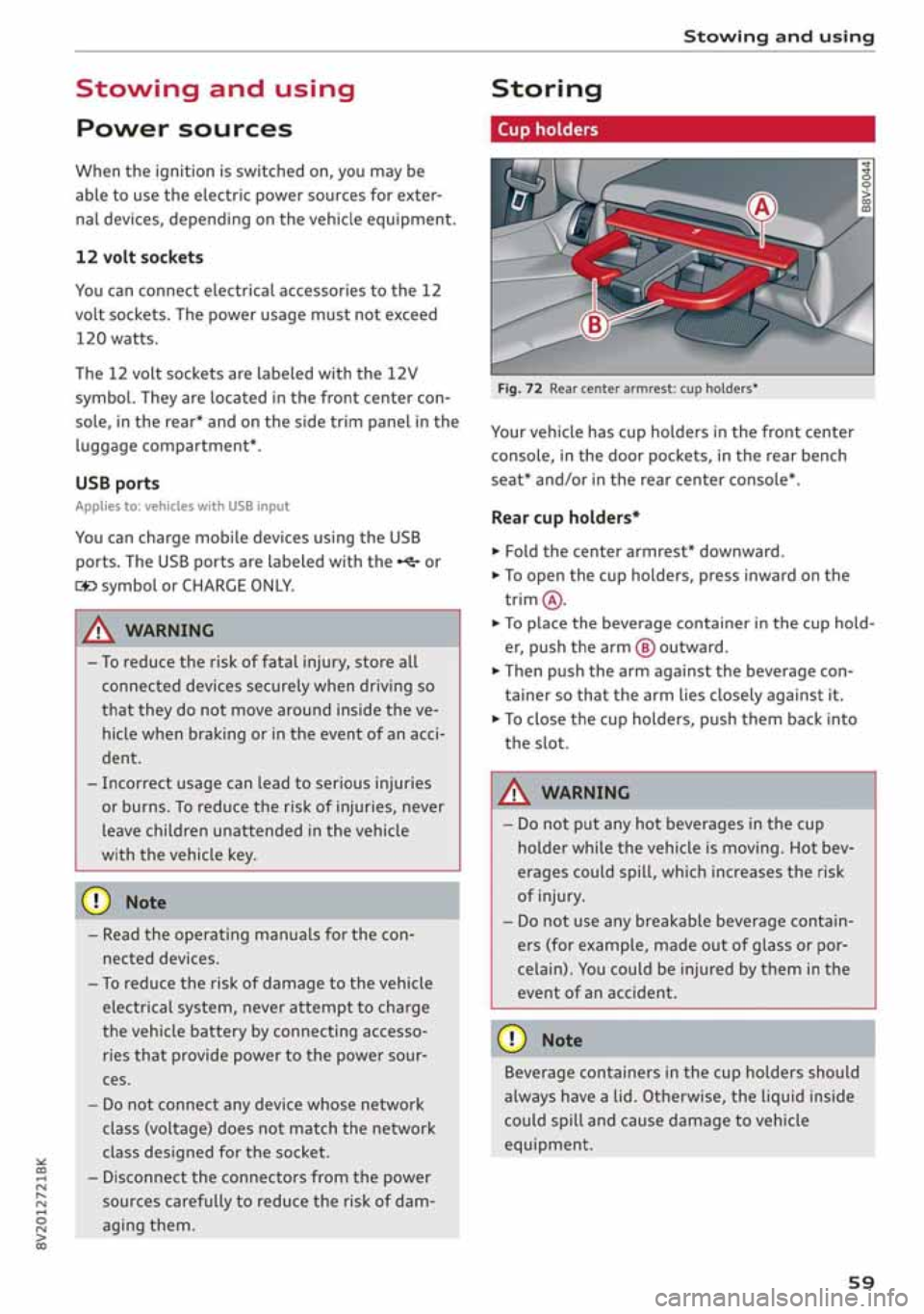 AUDI A3 SEDAN 2020  Owners Manual 